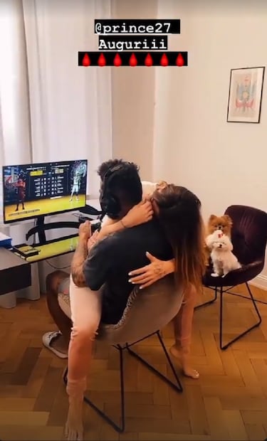 La sugerente imagen con la que Valentina Fradegrada ha felicitado a Prince Boateng