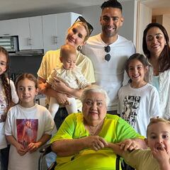 Fallece la abuela de Falcao: este fue el mensaje que le dedicó el delantero