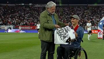 Colo Colo homenajeó a un medallista en Paris 2024