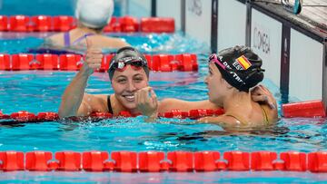 Nuria Marqués y Tasy Dmytriv copan el podio