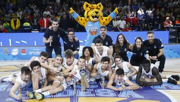El Real Madrid infantil, campeón de la Minicopa 2019.
