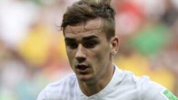 Griezmann, con la selección francesa.