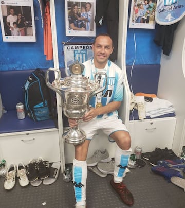 Campeón en Argentina con Racing de Santader