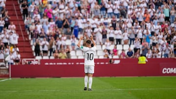 Manu Fuster se reencuentra por primera vez con el Albacete