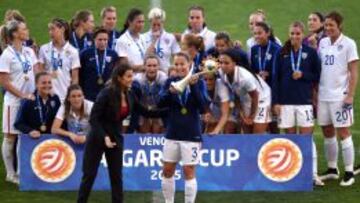 Estados Unidos celebra triunfo en la prestigiosa Copa del Algarve.