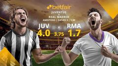 Juventus vs. Real Madrid: horario, TV, estadísticas, clasificación y pronósticos