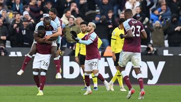 El West Ham pincha la burbuja del Chelsea en el London Stadium