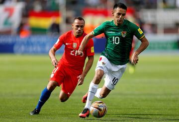 Bolivia vs. Chile, en imágenes