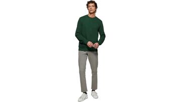 Sudadera bsica de Polo Club de color verde para hombre