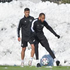 El Rayo se ejercita en Valdebebas