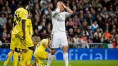 Cristiano Ronaldo marc&oacute; de penal, pero no alcanz&oacute; para que Real Madrid ganara.