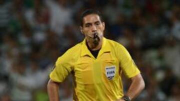 El mexicano Roberto García arbitrará el último partido de la U en la Copa.