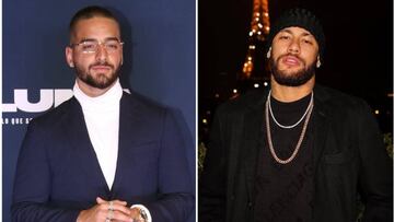 &iexcl;Neymar se burla de Maluma y el artista cierra su Instagram!