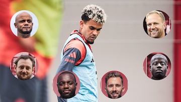 El cuerpo técnico que acompañará a Luis Díaz en Bayern Múnich.