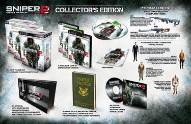 Ediciones Limitada y de Coleccionista para Sniper Ghost Warrior 2