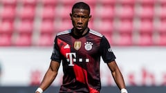 David Alaba, en un reciente partido de la Bundesliga con el Bayern M&uacute;nich.