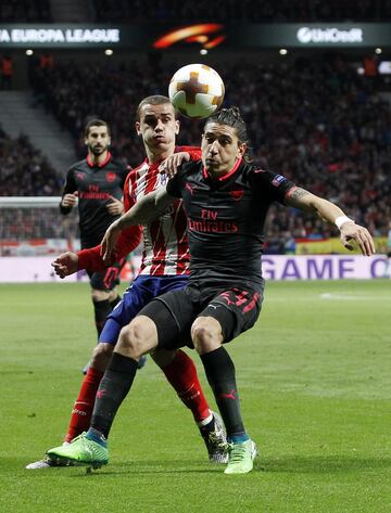 Bellerín y Griezmann.