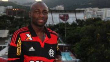 Pablo Armero lleg&oacute; en abril del 2015 a Flamengo. 