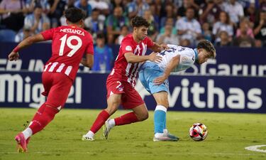 Un gol de Galilea en el 93′ alegra al Málaga ante un Atlético B con diez jugadores