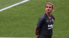 Soccer Football - Champions League - FC Barcelona Training - Estadio da Luz, Lisbon, Portugal - August 13, 2020   FC Barcelona&#039;s Antoine Griezmann during training   REUTERS/Rafael Marchante/Pool
 PUBLICADA 16/08/20 NA MA08 1COL