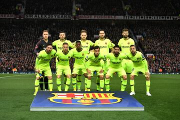 Equipo del Barcelona.