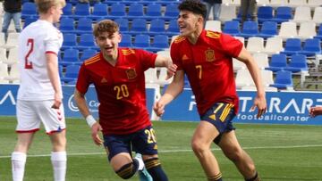 Chuki se estrena como goleador con la camiseta de España