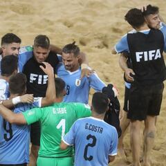 Uruguay derrota a México en el Mundial de Playa 2019