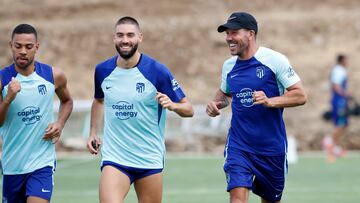 11/07/22 PRETEMPORADA LOS ANGELES DE SAN RAFAEL 
ENTRENAMIENTO ATLETICO DE MADRID
SIMEONE CARRASCO