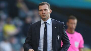 Andrey Shevchenko, ex seleccionador de Ucrania y ex entrenador del Genoa, durante un partido.