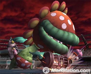Floro Piraña tendrá un hueco en Smash Bros. Brawl