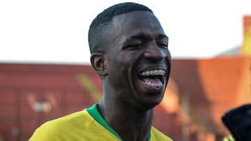 Vinicius vuelve con Brasil: "¡Tiene siete marchas!"