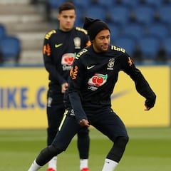 Brasil, con Neymar y Coutinho, se mide a Inglaterra en Wembley