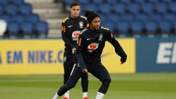 Neymar y Coutinho ser&aacute;n titulares ante Inglaterra.