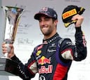 Ricciardo: "Sabía que adelantar a Hamilton no iba a ser fácil"
