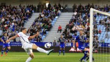 Ibrahimovic es la amenaza para el Madrid: dos goles al Bastia