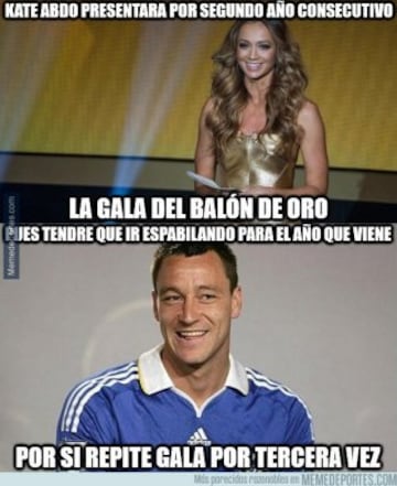 Los mejores memes de la gala del Balón de Oro 2015