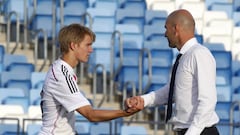 Florentino has pressured Zidane into taking Odegaard to Canada