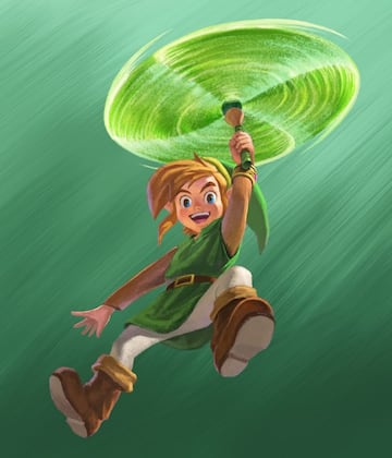 Ilustración - The Legend of Zelda: A Link Between Worlds (3DS)