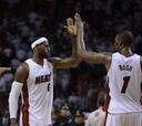 Los puntos de LeBron y un robo de Wade aseguran el 2-0