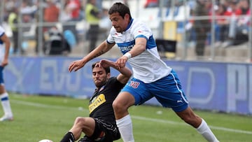 El jugador de Universidad Catolica Matias Mier