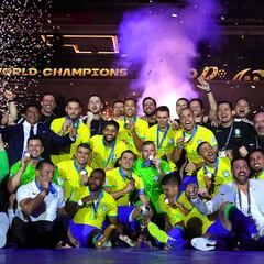 ¡Brasil, campeona mundial!