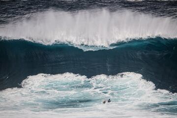 cbdMD Jaws Big Wave Championships organizado por la WSL en Maui, Hawái, Estados Unidos.