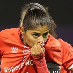 Catalina Usme, goleadora histórica de la Libertadores