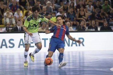 El Barça destroza al Movistar y está a un triunfo de la Liga