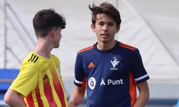 Aitor Gandía, infantil del Levante que jugará en el Real Madrid la temporada 2024-25.