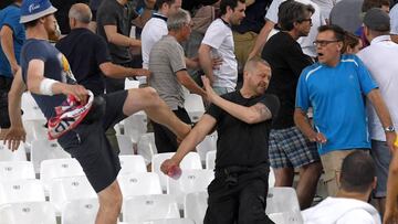 Rusia castigará a los que se pelearon en las gradas