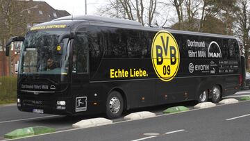 El Dortmund evitó la tragedia por unos segundos el martes