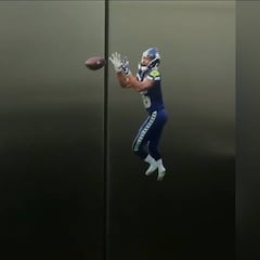 La creativa decoración de Russel Wilson