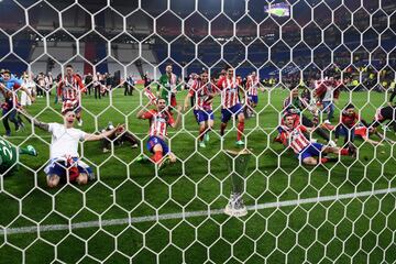 El Atlético de Madrid campeón de la Europa League por tercera vez. 