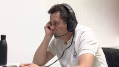 Roncero desesperado con el cabezazo de Ramos en el 98'